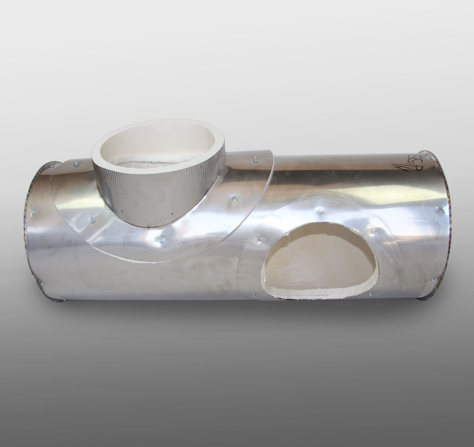 Pollution Control Chamber 260/680 Combustion Chamber Upper R.H. | Pollution Control Products Co.
