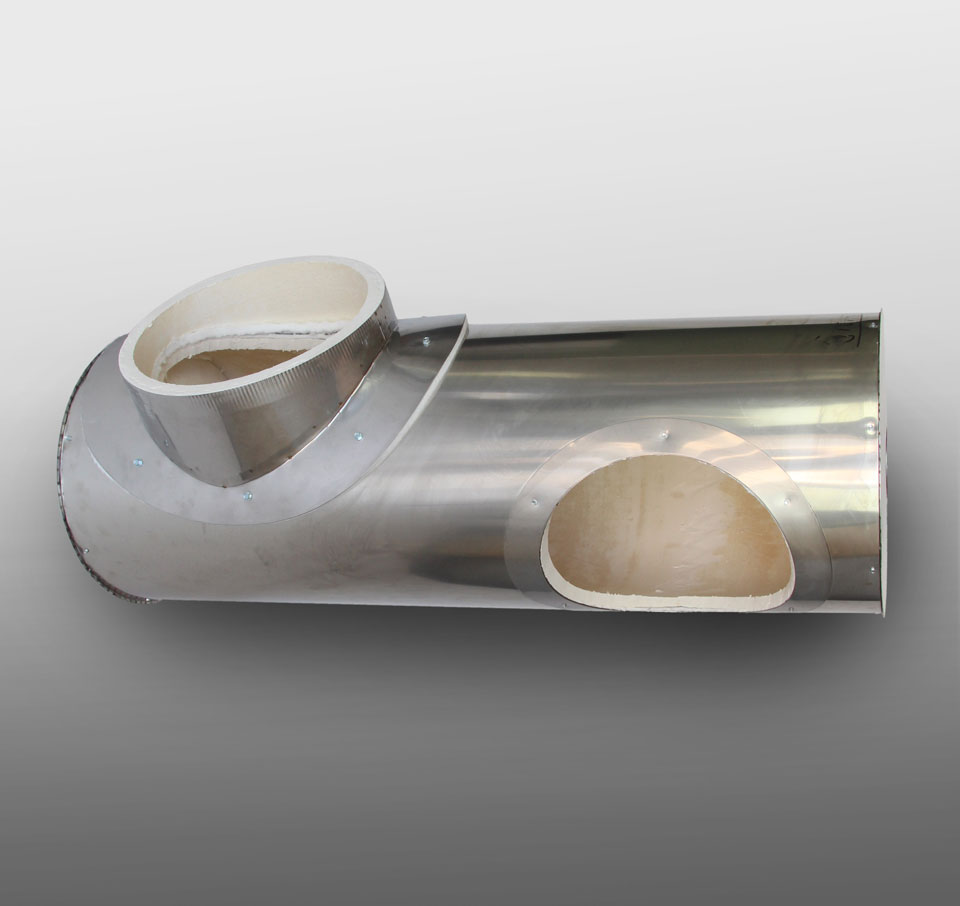 Pollution Control Chamber DC-III / 52 Combustion Chamber Upper L.H. | Pollution Control Products Co.