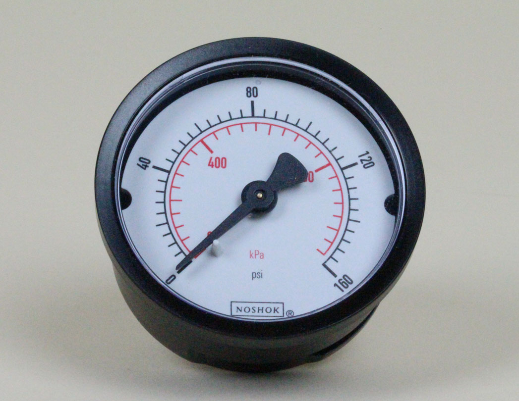 Water Press. Gauge, 0-160psi.